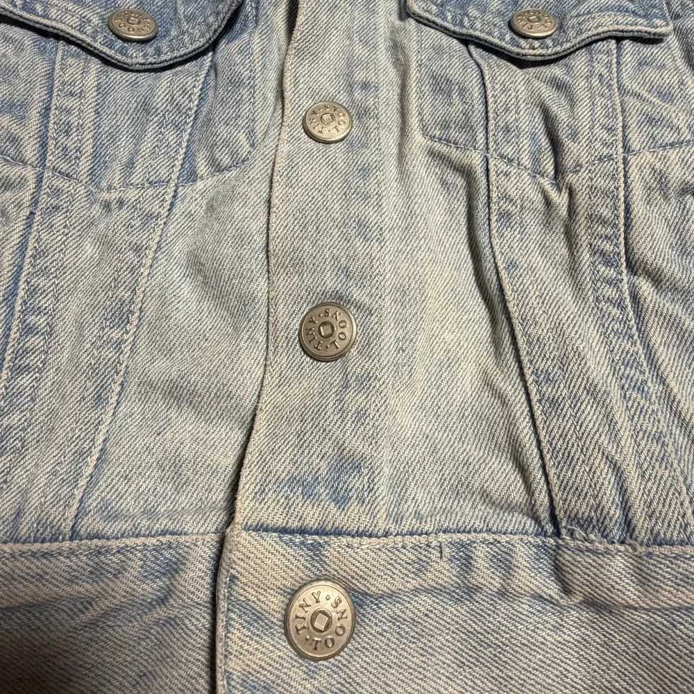 Vintage 1994 Tiny Toon Adventures‎ Denim Jacket Baby 12 Months Embroidered